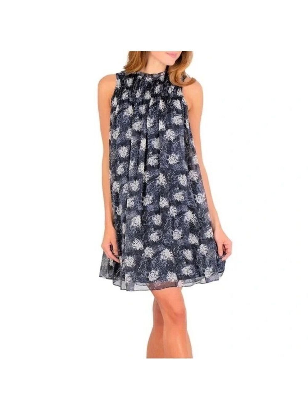 NWT Joie Limited Edition Baltic Print Mini Dress.  Size Medium